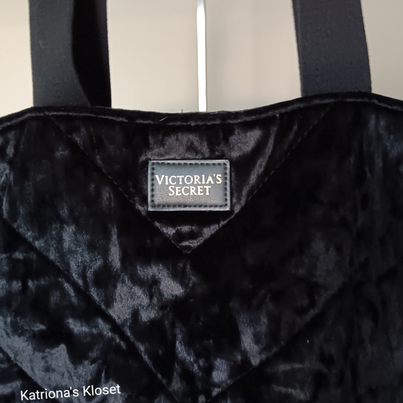 Victoria's Secret Velvet Tote - Picture 3 of 10